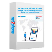 800 Nacional Net2Phone Licencia por Numero para Troncal SIP Renta Mensual Entrega Electronica