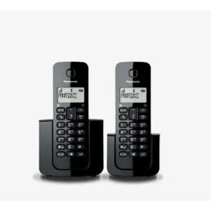 Teléfono Panasonic KX-TGB112MEB Inalámbrico Basico Base Handset 20 Numeros Identificador de Llamadas 50 Numeros Directorio