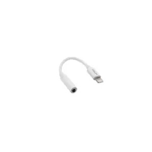 Adaptador Acteck Shift Plus AL405, Lightning a Aux 3.5 Mm, 11 Cm, Blanco, Ac-934848