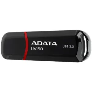 MEMORIA ADATA 64GB USB 3.2 UV150 NEGRO (AUV150-64G-RBK)