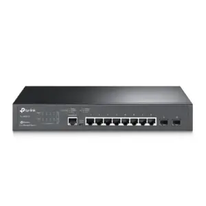 SWITCH TP-LINK SG3210 OMADA L2 CON 8 RJ45 GE 10/100/1000 MBPS ADMINISTRABLE 2 SFP GIGABIT 1 PUERTO DE CONSOLA