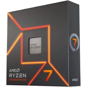 PROCESADOR AMD RYZEN 7 7700X S-AM5 7A GEN / 4.5 - 5.4 GHZ / CACHE 32MB / 8 NUCLEOS / CON GRAFICOS RADEON / SIN DISIPADOR / GAMER ALTO