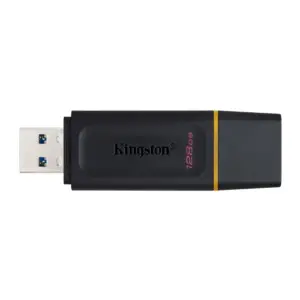 MEMORIA FLASH USB KINGSTON DATA TRAVELER EXODIA 128GB GEN 1 3.2 TIPO A NEGRO + AMARILLO (DTX/128GB)