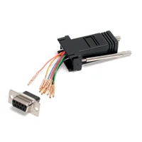 Adaptador Modular Serial DB9 a RJ45 Hembra a Hembra StarTech.com Mod GC98FF