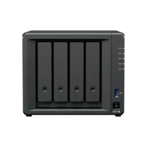 NAS Synology Ds425+ 4 Bahías Núcleo Cuadruple 2.0 GHz Hasta 80 TB 2GB DDR4 Hasta 6GB Pto 1GBE LAN 1 Pto 2.5Gbe LAN USB 3.2 X 2