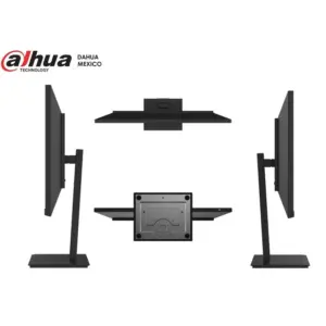 MONITOR LED DAHUA DHI-LM24-P301A 23.8 QHD 2560X1440, ASPECTO 16:9, 320 NITS, CONTRASTE 1000:1, DP, HDM, TIPO C 65W, MARCO ULTRADELGADO