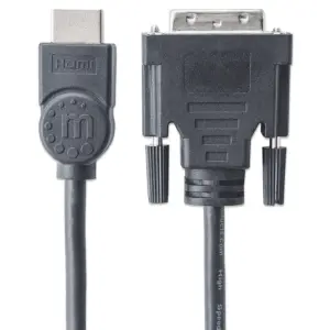CABLE HDMI,MANHATTAN,372503, - DVI-D M-M 1.8M