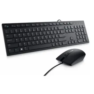KIT TECLADO Y MOUSE DELL KM300C ALAMBRICO DE 105 TECLAS EN ESPAÑOL COLOR NEGRO | 580-AKKW
