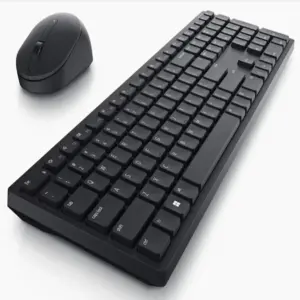 KIT TECLADO Y MOUSE DELL PRO KM5221W INALAMBRICO EN INGLES  | NEGRO |580-AJIS |