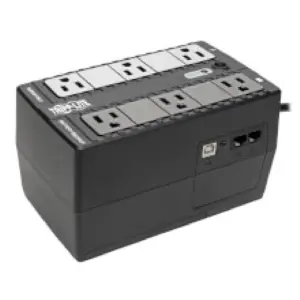 INTERNET350U UPS TRIPP-LITE STANDBY 350VA/210W, ULTRA COMPACTO, USB, 6 CONTACTOS - NEMA 5-15R, 120V, 50HZ / 60HZ, USB,3 AÑOS DE GARANTIA.