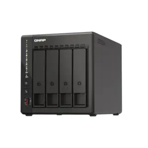 NAS QNAP TS-453E-8G 4 Bahías Torre Intel Celeron 4NUCLEOS 2.6GHz 8GB RAM DDR4 LAN 2 5GBE2 HDMI2 USB 3.22 USB 2.02