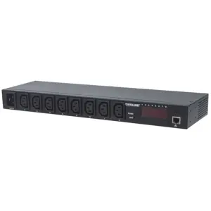 Barra Pdu Intellinet 163682 8 Cont Gab-Rack 19 1U Inteligente con Monitoreo