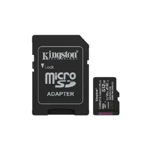 MEMORIA FLASH MICRO SD KINGSTON SDXC CANVAS SELECT PLUS 512GB 150MB/S UHS-I U3 V30 C/ADAPTADOR (SDCS3/512GB)