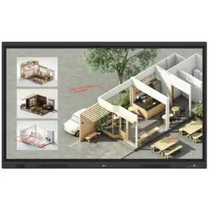 MONITOR INTERACTIVO TOUCHSCREEN LG DE 55 PLG, UHD, 400 NITS DE BRILLO, PUNTOS MULTI-TACTIL DE ESCRITURA 40 HDMI 3, ENTRADA RGB/AUDIO, ENTRADA RS232C, RJ45, USB 2.0, ANDROID 14