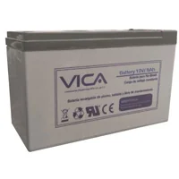 BATERIA DE REEMPLAZO VICA 12V 9AH, GENERICA COMPATIBLE CON EL 80% DE NO BREAKS DE OTRAS MARCAS, 1 AÑO DE GARANTIA
