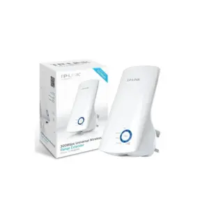 REPETIDOR | TP-LINK | TL-WA850RE |  EXTENSOR DE RANGO INALAMBRICO | 300MBPS | 1 RJ45 10/100 MBPS | PLUG AND PLAY SIN CABLES