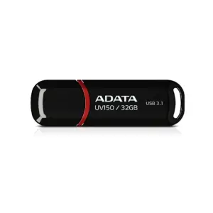 MEMORIA ADATA 32GB USB 3.2 UV150 NEGRO (AUV150-32G-RBK)