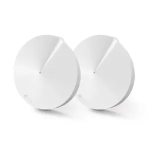 ROUTER | TP-LINK | DECO M5(2-PACK) | AC1300 | WIFI MESH | COBERTURA ESTIMADA 353 METROS CUADRADOS (DEPENDE DE CONDICIONES AMBIENTALES Y TRAFICO DE CADA USUARIO) | HASTA 100 DISPOSITIVOS