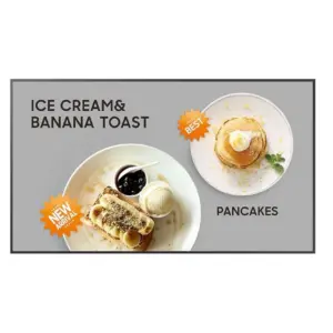 MONITOR SEÑALIZACION DIGITAL SAMSUNG 32 QM32C FHD 1920 X 1080, 8MS, HDMI, USB, RS232, H/V, WIFI, BLUETOOTH, 400NIT, 24/7