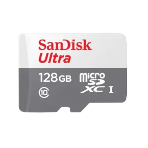 MEMORIA SANDISK MICRO SDXC 128GB ULTRA 100MB/S CLASE 10 C/ADAPTADOR SDSQUNR-128G-GN3MA