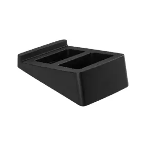 Base Acteck para Bocinas Vault Acoustic BB400, Mejora la Acustica, Inclinacion 15*, Aisla la Vibracion, Advanced Series, Negro