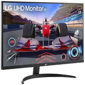 MONITOR PC LG 32UR500K-B UHD 4K HDR 31.5,PANEL VA,3840X2160,ASP. 16:9,60HZ,TR 4MS,BRILLO TIP. 250,GAMA COLOR TIP. DCI-P3 90%,CONTR. TIP. 3000:1,HDMI,DISPLAYPORT,HDR10,BOCINA 5WX2, VESA 100X100.