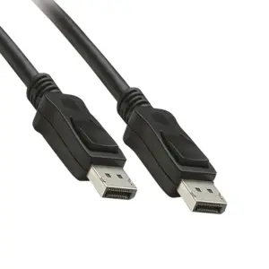 CABLE DISPLAYPORT,MANHATTAN,307116, V1.2 M-M 2.0M NEGRO 4K60HZ,BLINDADO MACHO-MACHO
