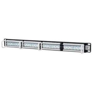 PANEL PARCHEO,INTELLINET,513555, CAT 5E, 24 PTOS 1 NIV. RACK
