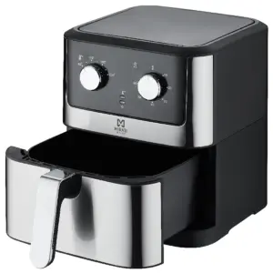 FREIDORA DE AIRE MIRATI CON CAPACIDAD DE 6 LITROS, 1500W, TEMPERATURA DE 60C-200C