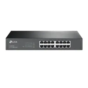 SWITCH | TP-LINK | TL-SG1016D | 16 PUERTOS | RJ45 GIGABIT 10/100/1000 MBPS | NO ADMINISTRABLE | PARA ESCRITORIO O RACK DE 13 PULGADAS