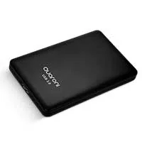 Carcasa Enclosure Quaroni para Discos Duros-SSD 2.5 Pulgadas de 7mm-9.5mm SATA USB 3.0 Color Negro