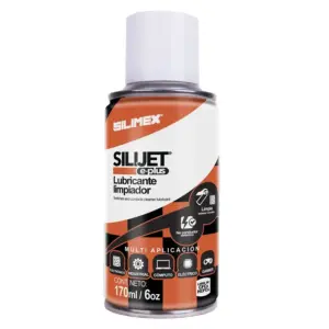 Aerosol Silijet E-Plus Lubricante para Componentes y Mecanismo Electronicos y Mecanicos Silimex 170 Ml