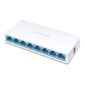 SWITCH TP LINK MERCUSYS MS108 8 PUERTOS RJ45 10/100 MBPS NO ADMINISTRABLE