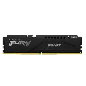 MEMORIA RAM KINGSTON DIMM DDR5 16GB 6000MT/S FURY BEAST BLACK EXPO CL36 288PIN 1.25V C/DISIPADOR DE CALOR P/PC/GAMER/ALTO RENDIMIENTO KF560C36BBE2-16