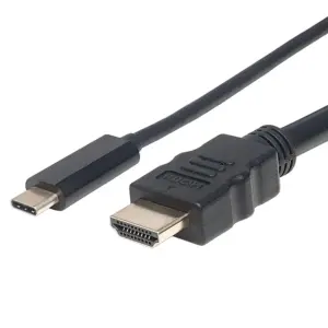 CABLE USB,MANHATTAN,152235,-C A HDMI M 1.0M 4K@30HZ, NEGRO