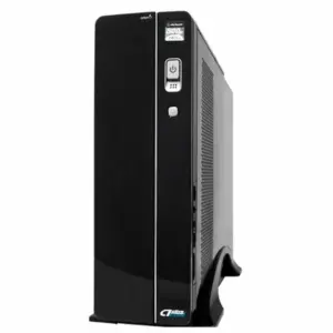 GABINETE ACTECK BERN GS460 / MICRO TORRE SLIM / MICRO ATX, MINI ITX / FUENTE SFX 500 W / FULL METAL / LECTOR DE TARJETAS / TORNILLOS DE MANO / 3 AÑOS DE GARANTIA / NEGRO / GAPC-301