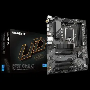 MB GIGABYTE B760 DS3H AX S-1700 / 4X DDR5 7500(OC) / HDMI / DP / WIFI / BT / PCIE 4.0 / ATX / GAMA MEDIA