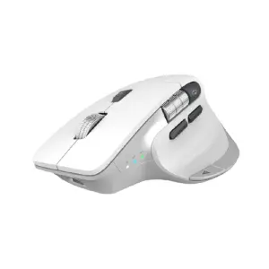 MOUSE ACTECK VIRTUOS PRO MI780 / VERTICAL / INALAMBRICO / DUAL BLUETOOTH USB / RECARGABLE / SCROLL HORIZONTAL / OPTICO / 8 BOTONES / 3200 DPI AJUSTABLE / BLANCO / AC-936194