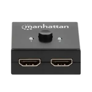 SWITCH HDMI,MANHATTAN,207850, 4K@60HZ, BIDIRECCIONAL 2:1