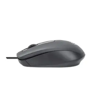 MOUSE,MANHATTAN,190190, OPTICO ESTNDAR USB NEGRO