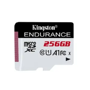 MEMORIA FLASH MICRO SD KINGSTON SDHC HIGH ENDURENCE 256GB 95R UHS-I U1 V10 P/ VIDEOVIGILANCIASDCE/256GB