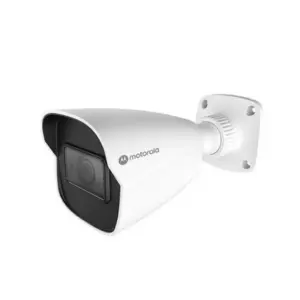 CAMARA IP MOTOROLA MTIBM032701 / BULLET METAL / LENTE FIJO / 2MP / ICR, DIA-NOCHE / IK10 / IP67 /ONVIF / POE / DNR 3D , WDR DIGITAL , ANALITICOS , CYBERSEGURIDAD GDRP