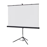 Pantalla Proyeccion de Tripie Multimedia Screen Mst-246 137 Pulgadas Diagonal Medida 246 Cm X 246 Cm Formato 1:1 Color Blanco Mate