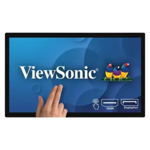 MONITOR TOUCH LED VIEWSONIC TD3207/ USO PROFESIONAL 24 HORAS 7 DIAS / 31.5 PULGADAS/ FULLHD / 1920X1080/ MVA / 10 TOQUES / HDMI / DISPLAY PORT / 75HZ /BOCINA INTERNA/ 3 AÑOS DE GARANTIA