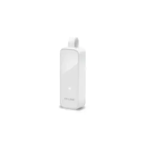Adaptador de Red, TP-Link, UE300, USB 3.0 a RJ45 Gigabit, Plug Play, Compatible con USB 2.0-1.1