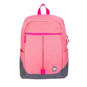 MOCHILA BACKPACK TECH ZONE RAINBOW TZLBP26-R PARA LAPTOP DE 16 ROSA