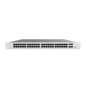 Switch 48 Puertos Cisco Meraki 48 X 10-100-1000BASE-T Ethernet RJ45 4 X 1G SFP Uplink Obligatorio Licencia Se Cotiza por Separado