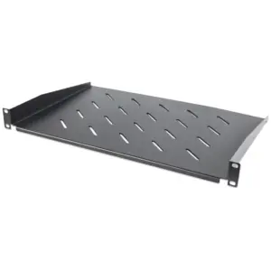 CHAROLA RACK 19 INTELLINET,714884, 1U, 30CM VENT. 25KG
