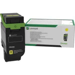 TONER LASER LEXMARK 75M40Y0 AMARILLO, RENDIMIENTO ESTANDAR 2000 PAGINAS, PARA CS531, 632, CX532, 635