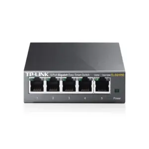 SWITCH | TP-LINK | TL-SG105E | 5 PUERTOS | GIGABIT | PLUG & PLAY